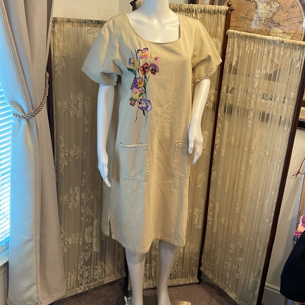 BALI BOUTIQUE DRESS COTTON MADE IN PAKISTAN LARGE